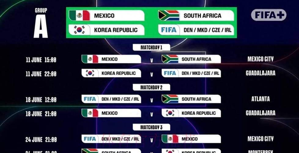 2026世界杯墨西哥什么时候开始 2026世界杯墨西哥什么时候开始